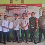 Babinsa Koramil 1015-02/MH Utara Hadiri Musdes Pembentukan Koperasi “Merah Putih” sebagai Upaya Pemberdayaan Ekonomi Warga