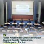 Dinkes Pacitan Melaksanakan Rapat Koordinasi Dengan Kepala Puskesmas se Kabupaten Pacitan.