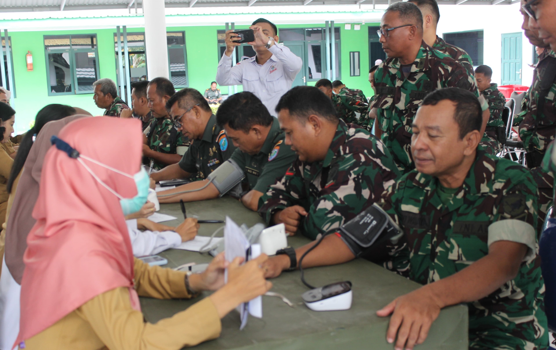 Cegah Sejak Dini Bahaya Diabetes Melitus, Anggota Kodim 1016/Plk Ikuti Penyuluhan