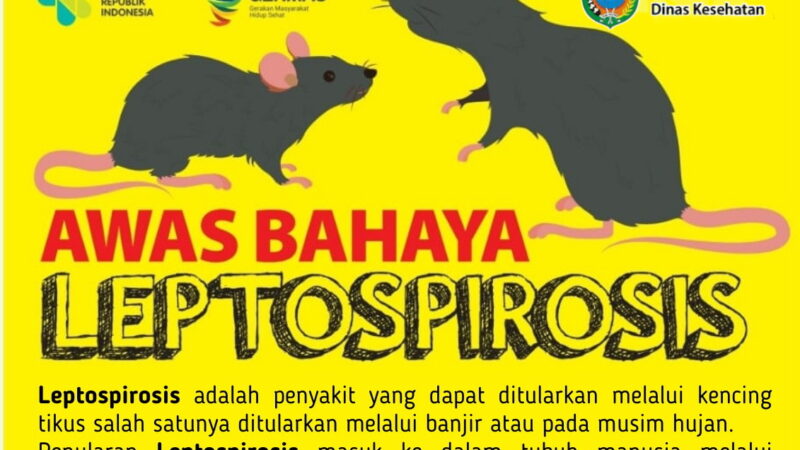 Musim Hujan Tiba, Waspada Ancaman Leptospirosis: Masyarakat Pacitan Diminta Tetap Siaga