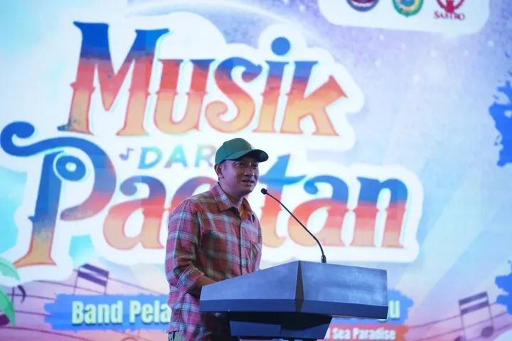 Museum dan Galeri Seni SBY-ANI Menggelar Parade Band “Musik Dari Pacitan” South Bay Festival, Dibuka Oleh Bupati Indrata Nur Bayuaji.