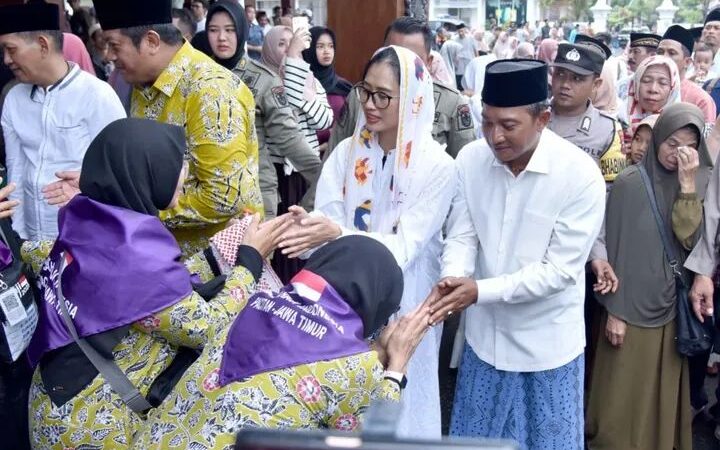 Didominasi Usia Sepuh 203 Calon Jemaah Haji Kabupaten Pacitan Diberangkatkan Bupati Pacitan
