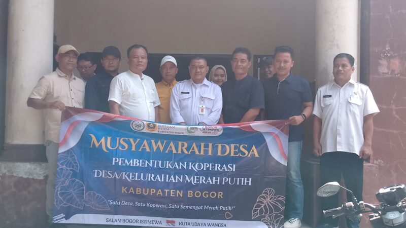 Resmi Dikukuhkan Pengurus Koperasi Merah Putih Desa Batok 2025.