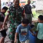 Kodim 1019/Katingan Tuntaskan Karya Bakti Renovasi Kamar Mandi Panti Asuhan Al-Khairat
