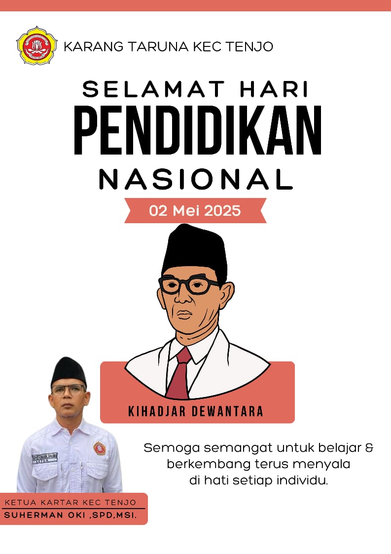 Suherman Oki ” Selamat Hardiknas 2025, Semangat Bidang Pendidikan Dalam Prestasi.