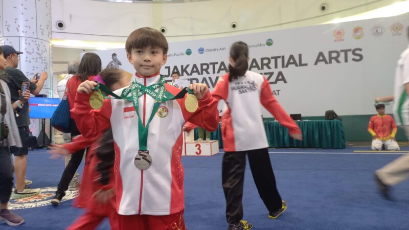 Reyhans Clementrich Houston, Merebut 2 emas dan 1 perak dalam Jakarta Martial Arts Extravaganza (JMAE) 2025