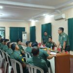 Kodim 1015/Sampit Terima Kunjungan Tim Dalprog Dari Kodam XII/TPR