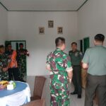 Komandan Kodim 1015/Sampit Dampingi Tim Dalprog Kodam XII/Tpr Meninjau Kesiapan Bangunan Koramil Seruyan Raya