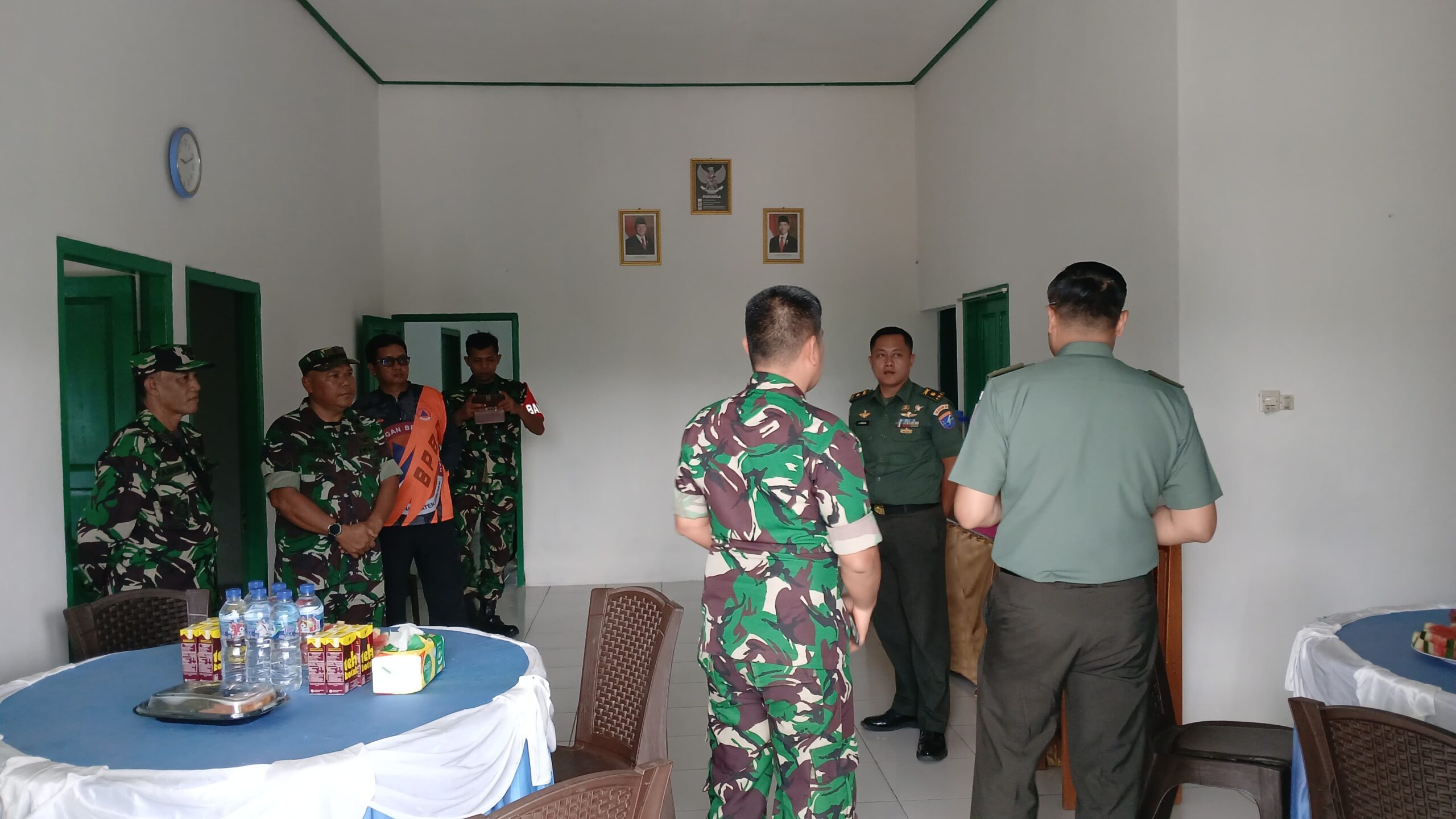 Komandan Kodim 1015/Sampit Dampingi Tim Dalprog Kodam XII/Tpr Meninjau Kesiapan Bangunan Koramil Seruyan Raya