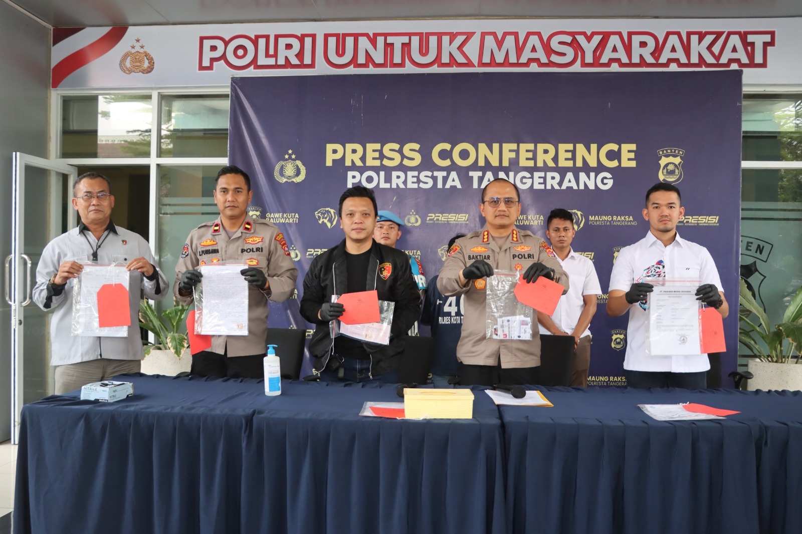 Polresta Tangerang Ungkap Kasus Penipuan Lowongan Kerja Fiktif, Jajaran Resmob Satreskrim Dapat Apresiasi Masyarakat