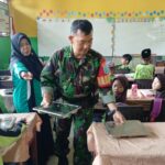 Babinsa Koramil 1015-03/MB Ketapang Dampingi Pelaksanaan Makan Bergizi Gratis