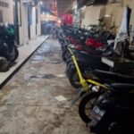 Polisi Gerebek Markas “Mata Elang” Penampungan Puluhan Motor Tarikan Debt Collector di Gunungputri Bogor.