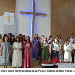 Keluarga Besar UPT SPF SMP Negeri 1 Lubuk Pakam Adakan Paskah Penuh Suka Cita