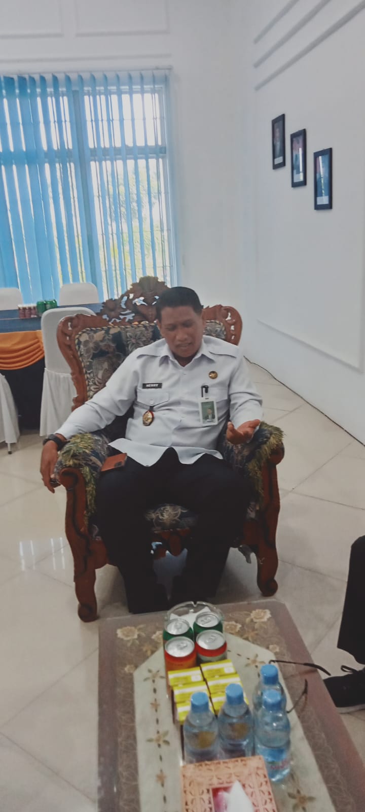Bapak Herry M Ramdhan Kalapas Kelas ll B, Pangkalanbun Menegaskan Tidak Ada Praktek Pungli di Lapas.