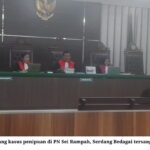 ”HW” Terduga Kasus Penipuan Dengan Tipu Muslihat Pengurusan (SHM) Di Gelar Pengadilan Negeri Serdang Bedagai