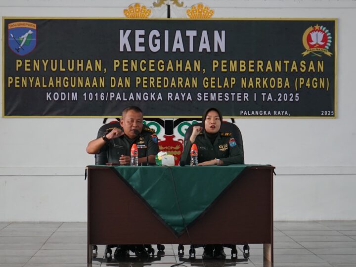 Perangi Narkoba, Kodim 1016/Plk Gelar Penyuluhan, Pencegahan Pemberantasan, Penyalahgunaan dan Peredaran Gelap Narkoba