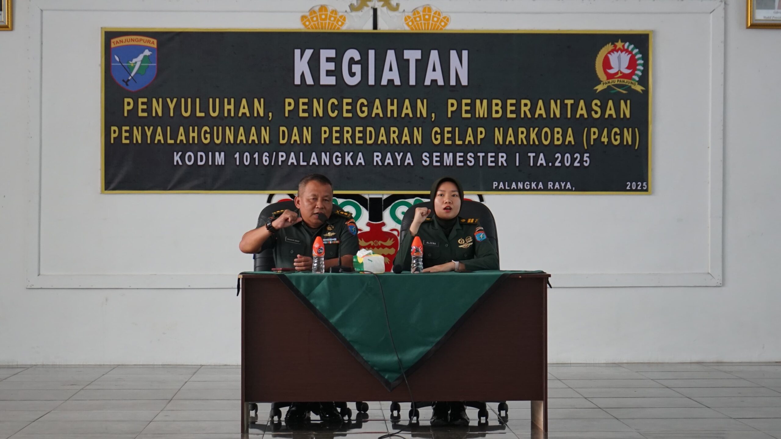 Perangi Narkoba, Kodim 1016/Plk Gelar Penyuluhan, Pencegahan Pemberantasan, Penyalahgunaan dan Peredaran Gelap Narkoba