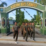 Jum’at Sehat, Personil Kodim 1015/Sampit Laksanakan Olahraga Bersama