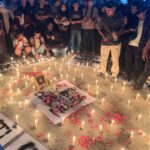 HIMPUNAN MAHASISWA RUMPIN GELAR TABUR BUNGA DAN BAKAR LILIN ATAS TRAGEDI KECELAKAAN PELAJAR, DESAK PENEGAKAN PERBUP 56 TAHUN 2023