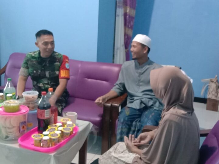 Jalin Komunikasi Bersama Warga Binaan, Babinsa Koramil 1015-03/MB Ketapang Laksanakan Komsos