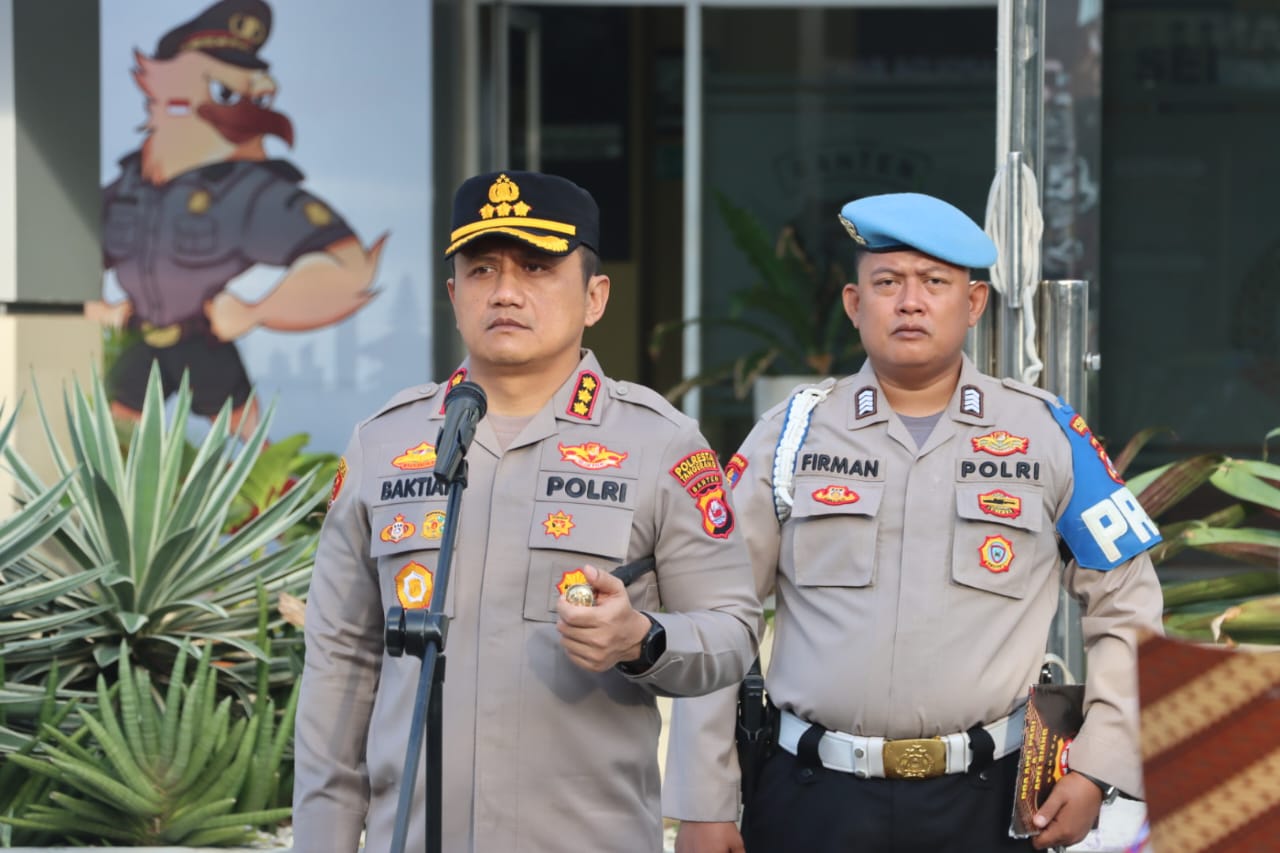 Kapolresta Tangerang Pimpin Apel Pagi, Tekankan Polisi Harus Jadi Teladan di Masyarakat