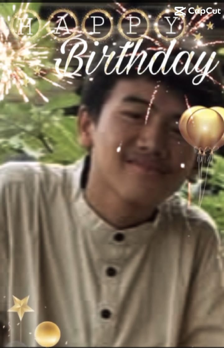 SELAMAT ULANG TAHUN IKBAL BAETURAHMAN PUTRA DARI BAPAK SOPIYAN ABDILAH YANG KE-17 TH.