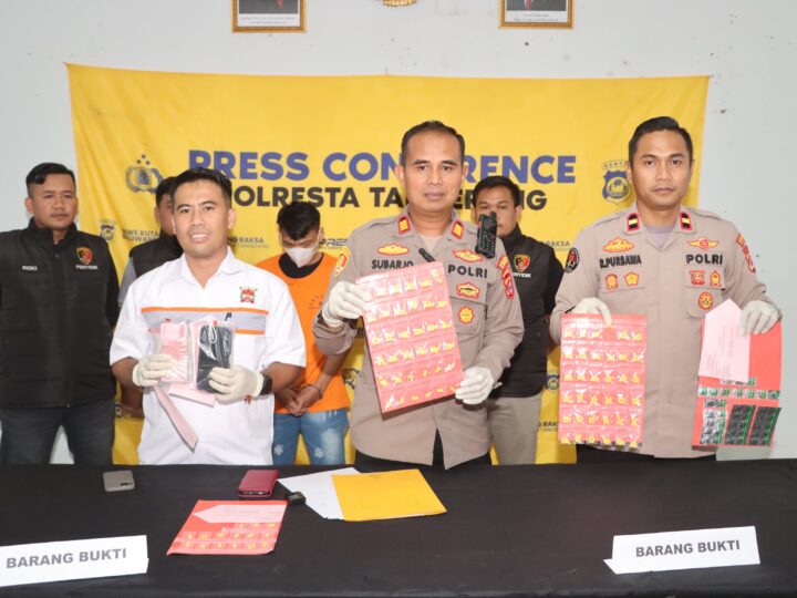 Sasar Konsumen di Bawah Umur, Pengedar Hexymer dan Tramadol di Dibekuk Polsek Mauk