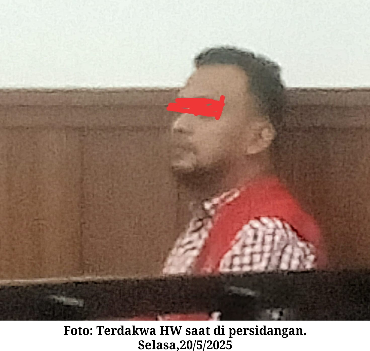 Agenda Sidang Pembacaan Tuntutan Tersangka ‘HW’ Atas Kasus Penipuan/Tipu Muslihat Pengurusan SHM Ditunda.