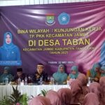 Binwil Kunjungan Kerja TP. PKK Desa Taban Kecamatan Jambe Tanggerang
