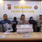 Polres Kuningan Ungkap Kasus Uang Palsu, Empat Tersangka Diamankan