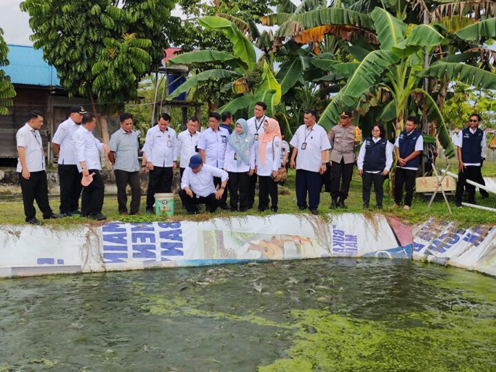 Polsek Sabangau Amankan Kunjungan Kerja Wakil Menteri KKP RI di Pemancingan Datu Mangku