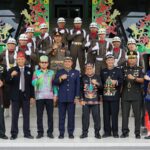 Kasdim 1016/Plk Hadiri Upacara Peringatan Hari Jadi Ke-68 Provinsi Kalimantan Tengah Tahun 2025