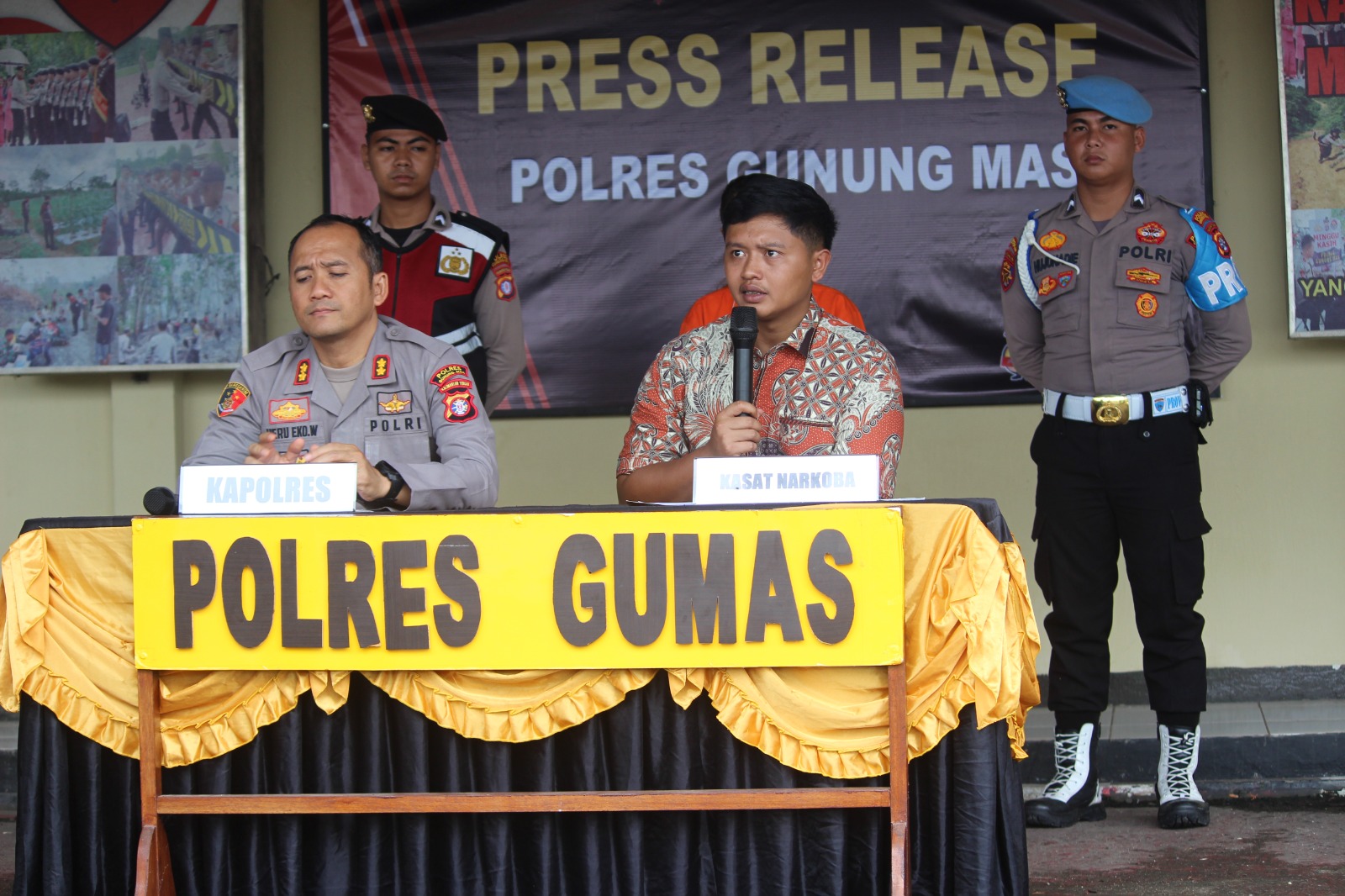 Satnarkoba Polres Gumas Bekuk Residivis Pelaku Pengedar Narkoba di Pilang Munduk