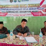 DESA GANDONG NGAWI MUSDESUS PEMBENTUKAN KOPERASI MERAH PUTIH.