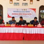 Babinsa Hadiri Sosialisasi Pembentukan Koperasi “Merah Putih”.