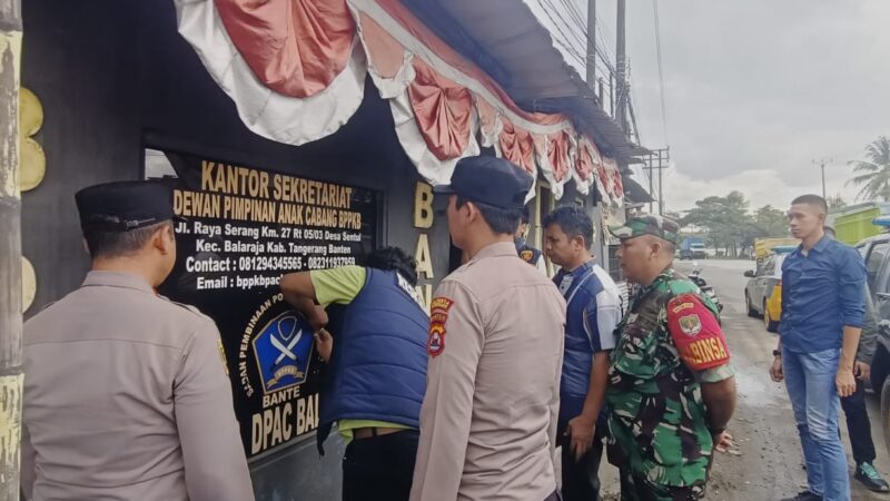 Polresta Tangerang Tindak Tegas Premanisme, Bongkar Pos Ormas di Sejumlah Titik Bersama TNI dan Pemda