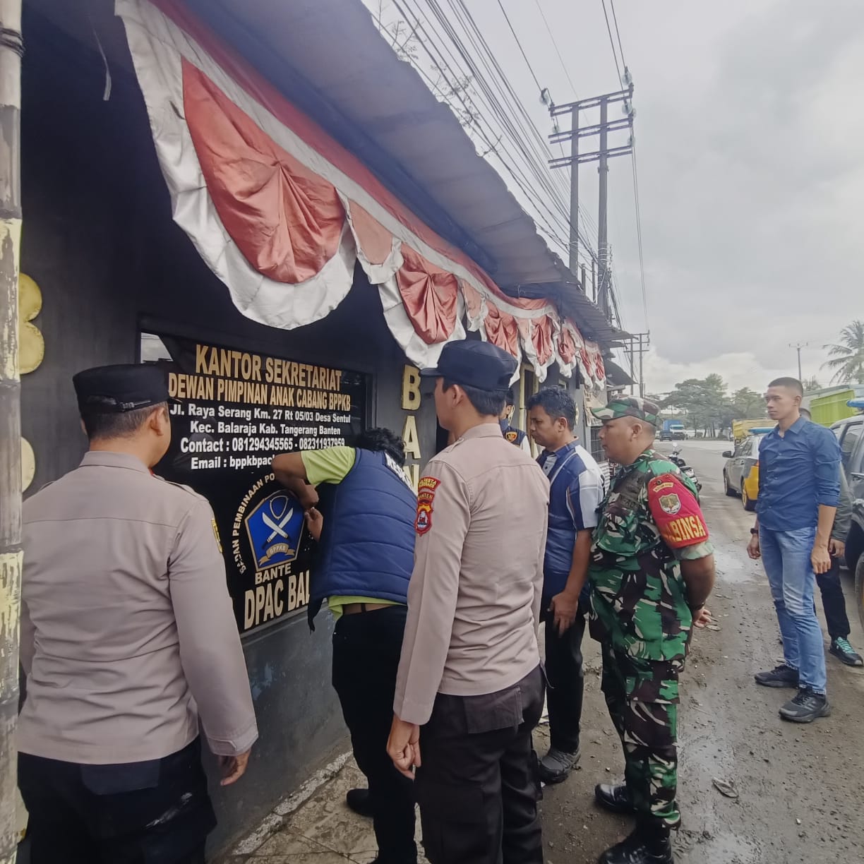 Polresta Tangerang Tindak Tegas Premanisme, Bongkar Pos Ormas di Sejumlah Titik Bersama TNI dan Pemda