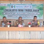 Babinsa Koramil 1015-01/Mentaya Hilir Selatan Hadiri Lokakarya Mini Lintas Sektoral