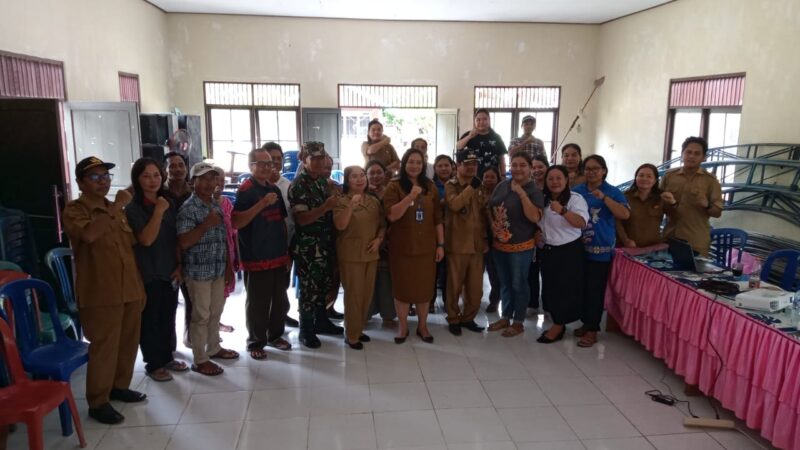Tingkatkan Kepedulian, Danramil 1019-06/Plm Ikut Serta Dalam Pembentukan Pengurus Koperasi Merah Putih