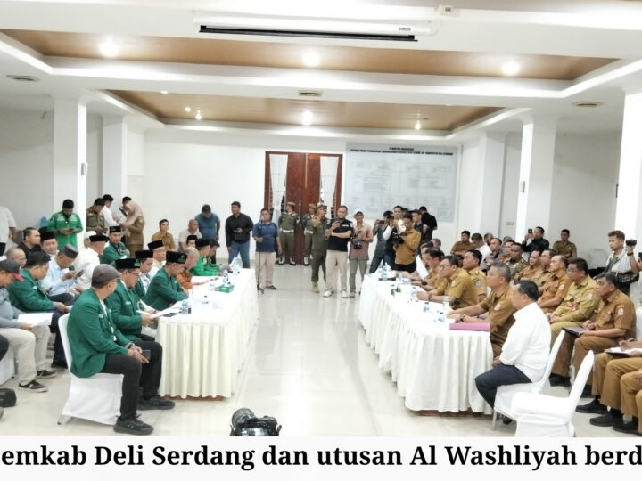 Pertemuan Bupati/Wabup Deli Serdang Dengan Al Washliyah “Masih Mencari Solusi Sesuai Aturan yang Berlaku”