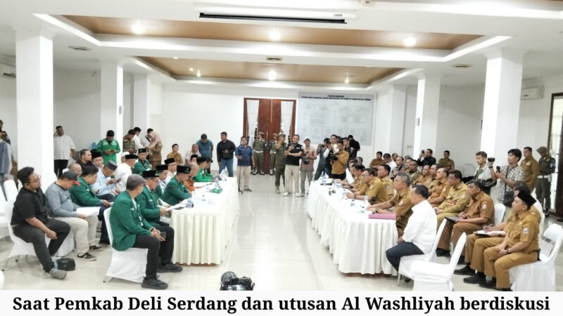 Pertemuan Bupati/Wabup Deli Serdang Dengan Al Washliyah “Masih Mencari Solusi Sesuai Aturan yang Berlaku”
