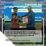 Lampung Utara Kembali Raih Opini WTP Atas LKPD 2024