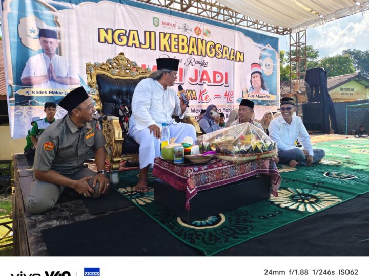 Tabligh Akbar Memperingati Hari Jadi Desa Mekar Jaya Kecamatan Parenggean KOTIM Ke-42