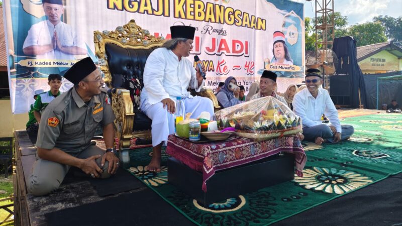 Tabligh Akbar Memperingati Hari Jadi Desa Mekar Jaya Kecamatan Parenggean KOTIM Ke-42