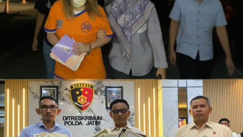 Terbukti Tahan 108 Ijazah Asli, Diana Owner CV Sentoso Seal Resmi Ditetapkan Menjadi Tersangka Oleh Polda Jatim.