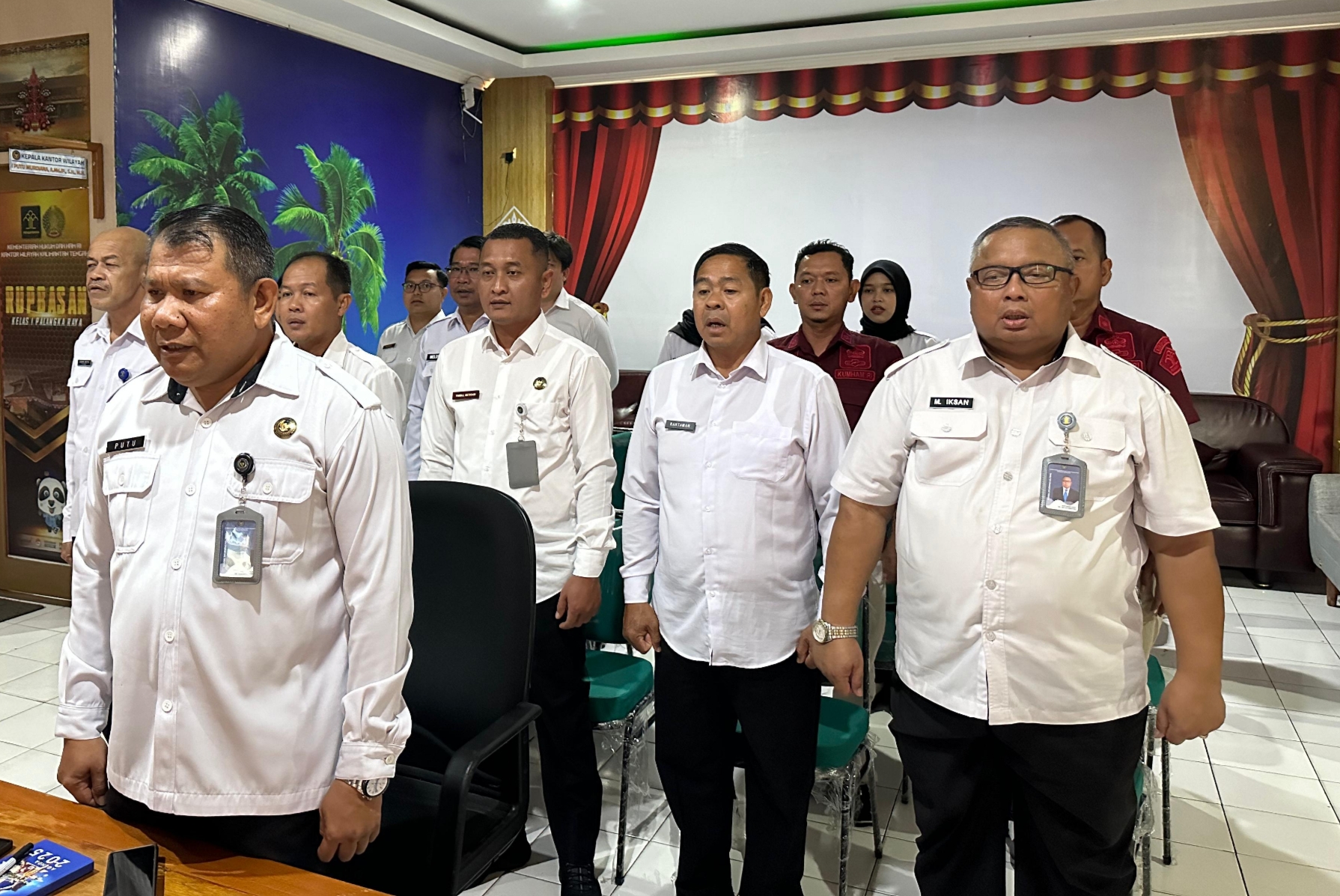 Ikuti Rapat Anev Pemasyarakatan Semester I Tahun 2025 Bersama Dirjenpas, Kakanwil Paparkan Capaian Kinerja