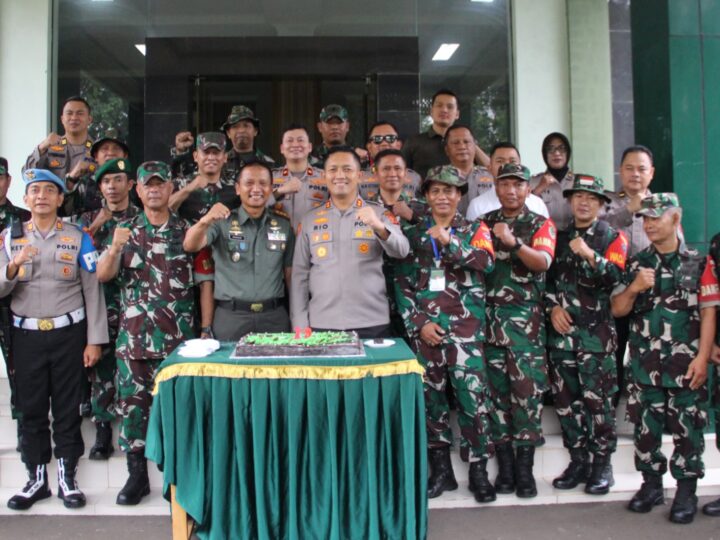 Dengan Semangat HUT ke 79 Kodam III/Siliwangi TNI dan Polri di Bogor Komitmen Jaga Kekompakan