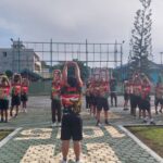 Jaga Kebugaran,Personil Kodim 1015/Sampit Laksanakan Olahraga Bersama