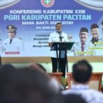 Sambutan Bupati Indrata Nur Bayuaji Membuka Konferensi PGRI Kabupaten ke-XXIII, ”Mengajak PGRI Bersinergi Bersama Pemkab Pacitan”