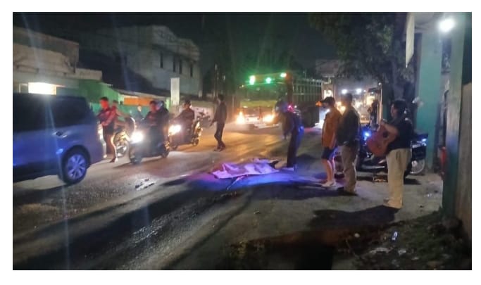 Kecelakaan Maut di Jalan Raya Parungpanjang Bogor, Pria Tewas Terlindas Truk Tanah dan Sopir Kabur